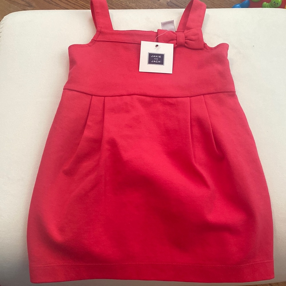 Janie and Jack pink dress